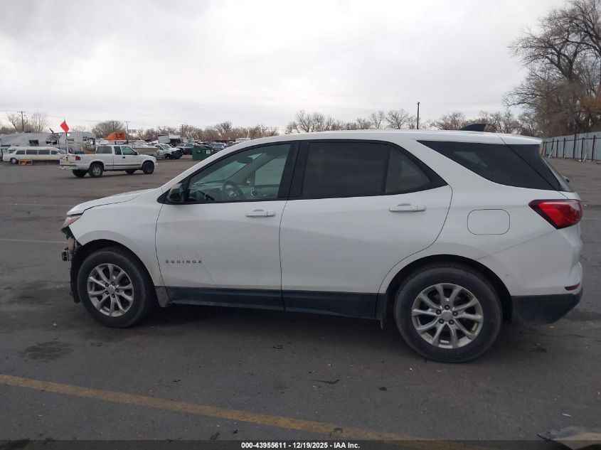 2018 Chevrolet Equinox Ls VIN: 2GNAXHEVXJ6155531 Lot: 43955611