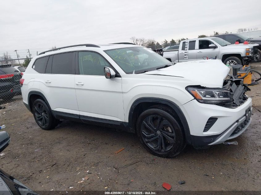 2022 Volkswagen Atlas 3.6L V6 Se W/Technology VIN: 1V2KR2CA4NC556332 Lot: 43955617
