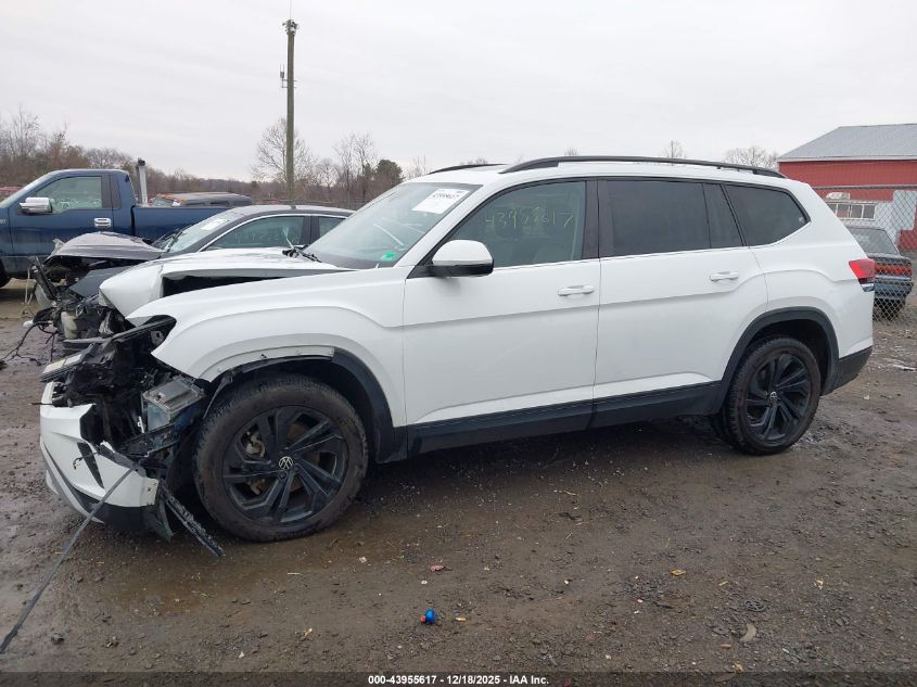 2022 Volkswagen Atlas 3.6L V6 Se W/Technology VIN: 1V2KR2CA4NC556332 Lot: 43955617