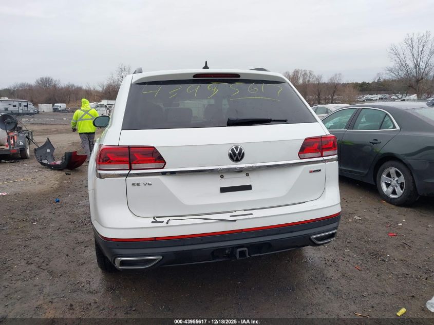 2022 Volkswagen Atlas 3.6L V6 Se W/Technology VIN: 1V2KR2CA4NC556332 Lot: 43955617