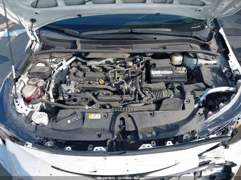 2021 Toyota Corolla Se VIN: JTND4MBE4M3130563 Lot: 43955618