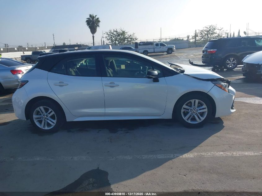 2021 Toyota Corolla Se VIN: JTND4MBE4M3130563 Lot: 43955618