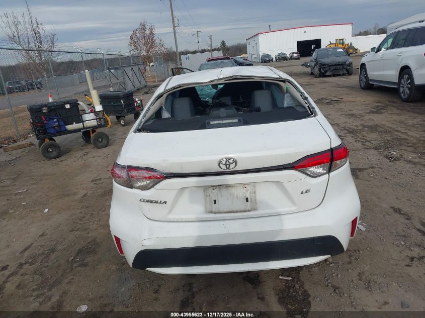 2020 Toyota Corolla Le VIN: JTDEPRAE9LJ102301 Lot: 43955623