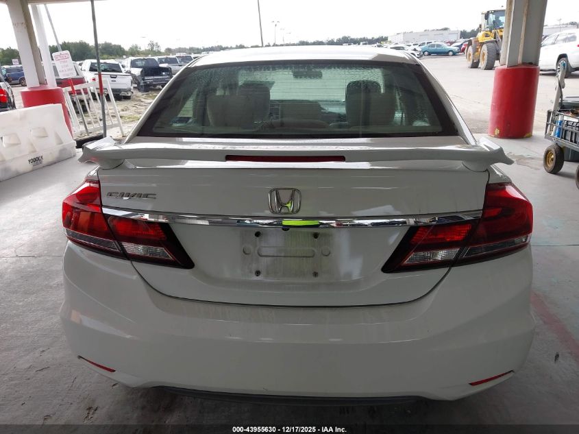 2013 Honda Civic Lx VIN: 2HGFB2F5XDH504979 Lot: 43955630