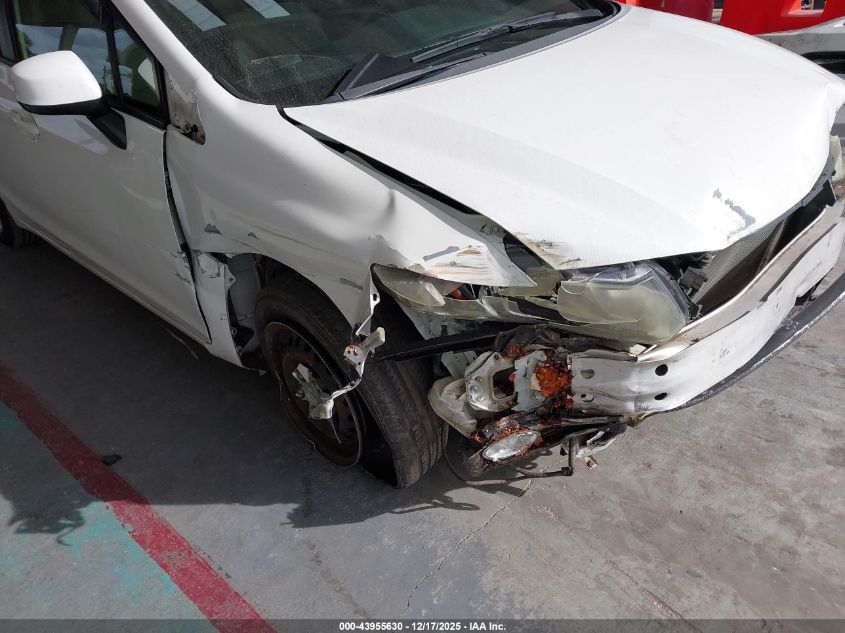 2013 Honda Civic Lx VIN: 2HGFB2F5XDH504979 Lot: 43955630