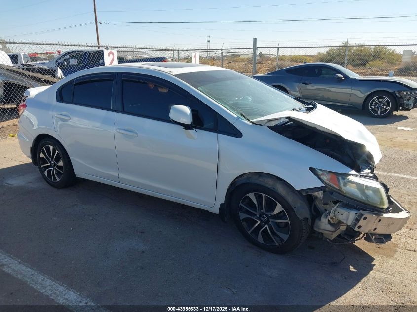 2013 Honda Civic Ex-L VIN: 19XFB2F97DE043592 Lot: 43955633