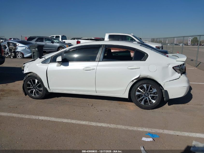 2013 Honda Civic Ex-L VIN: 19XFB2F97DE043592 Lot: 43955633