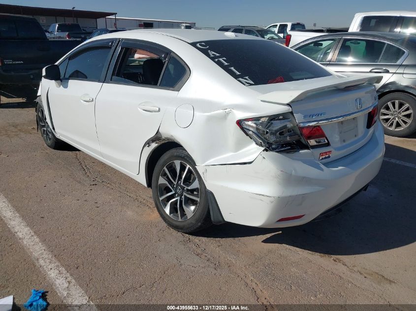 2013 Honda Civic Ex-L VIN: 19XFB2F97DE043592 Lot: 43955633
