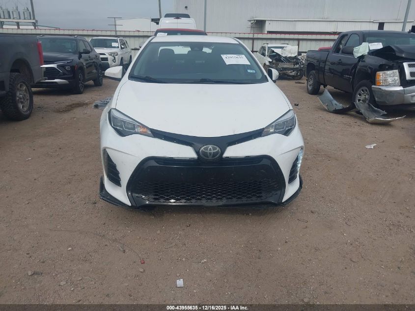 2018 Toyota Corolla Le VIN: 5YFBURHE5JP814573 Lot: 43955635