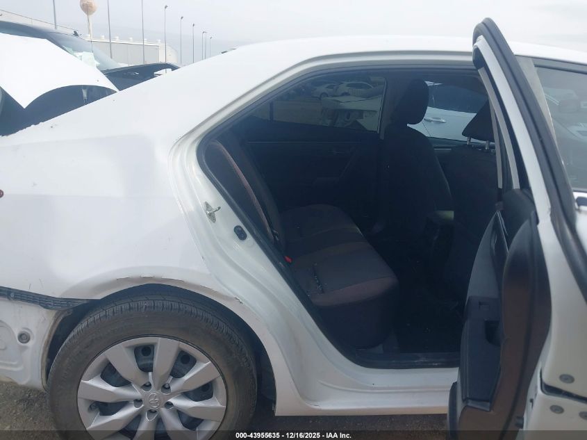 2018 Toyota Corolla Le VIN: 5YFBURHE5JP814573 Lot: 43955635