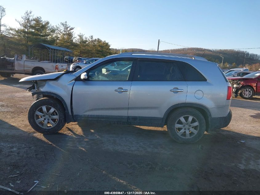 2011 Kia Sorento Lx VIN: 5XYKT3A11BG095920 Lot: 43955647