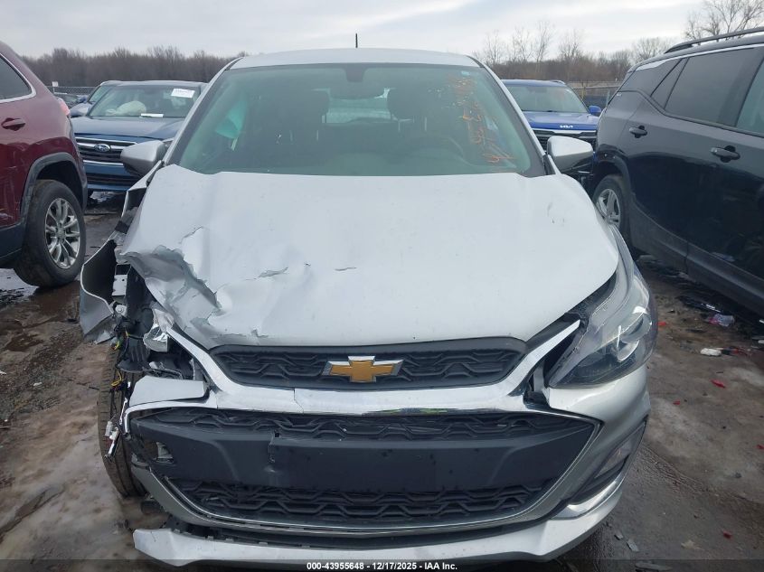 2021 Chevrolet Spark Fwd 1Lt Automatic VIN: KL8CD6SA9MC744395 Lot: 43955648