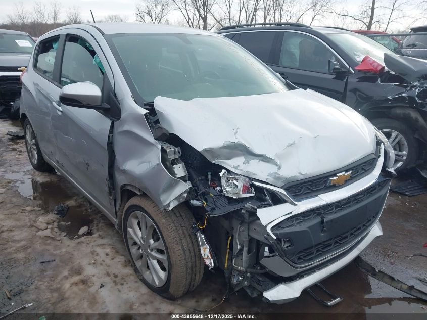 2021 Chevrolet Spark Fwd 1Lt Automatic VIN: KL8CD6SA9MC744395 Lot: 43955648