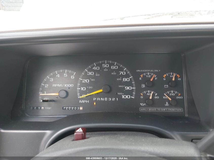 1998 Chevrolet C1500 Fleetside VIN: 2GCEC19M2W1248501 Lot: 43955653