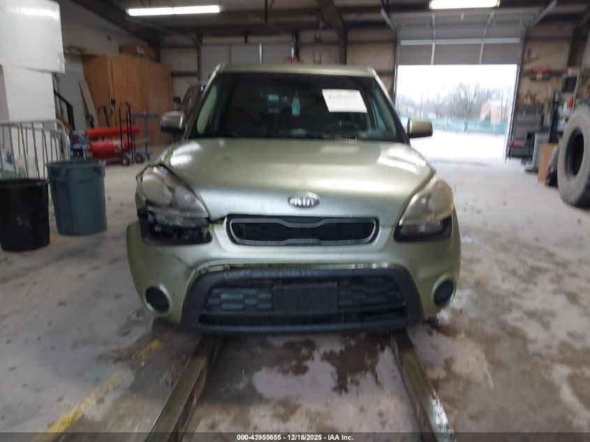 2013 Kia Soul + VIN: KNDJT2A60D7536356 Lot: 43955655