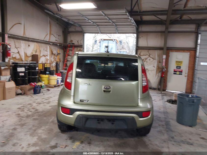 2013 Kia Soul + VIN: KNDJT2A60D7536356 Lot: 43955655