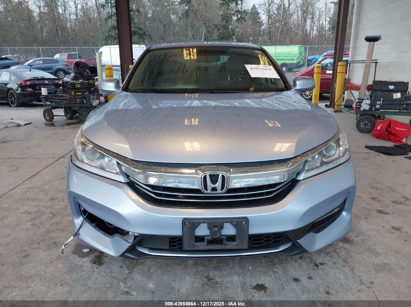 2017 Honda Accord Hybrid Ex-L VIN: JHMCR6F58HC022717 Lot: 43955664