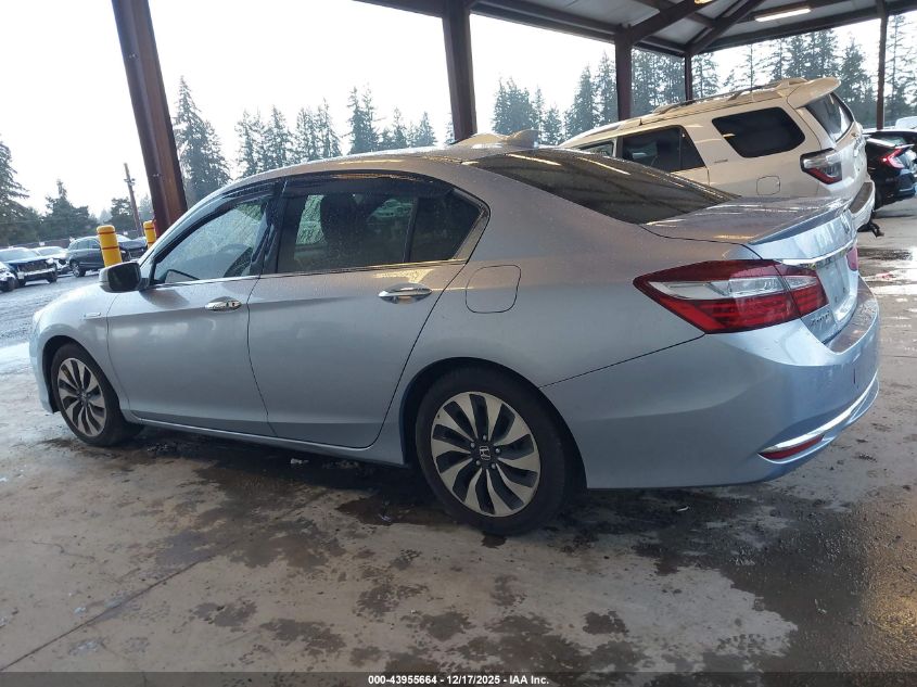 2017 Honda Accord Hybrid Ex-L VIN: JHMCR6F58HC022717 Lot: 43955664