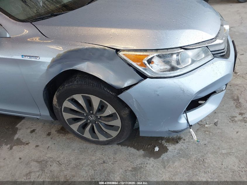 2017 Honda Accord Hybrid Ex-L VIN: JHMCR6F58HC022717 Lot: 43955664