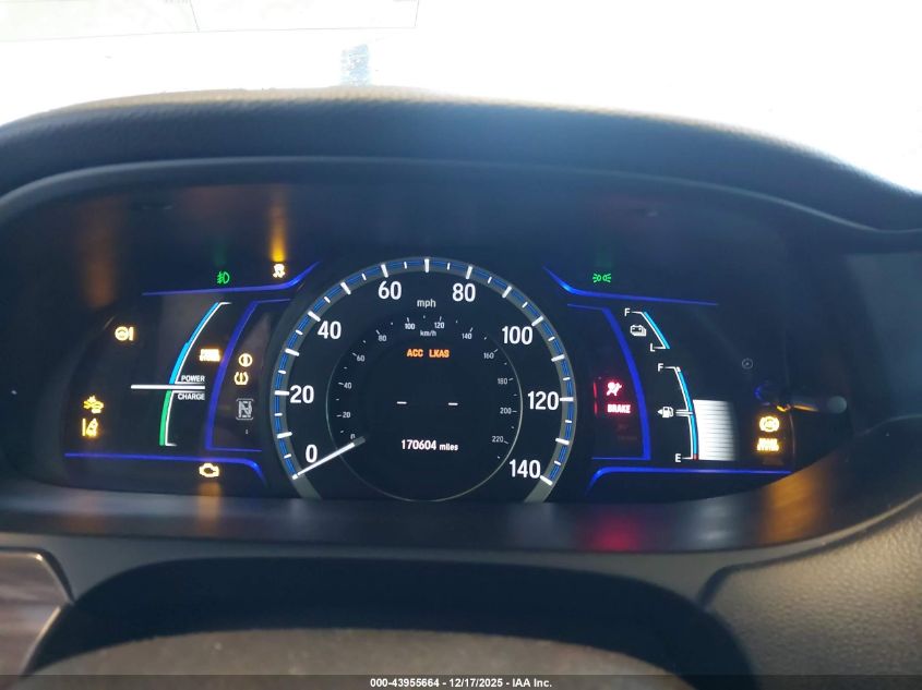 2017 Honda Accord Hybrid Ex-L VIN: JHMCR6F58HC022717 Lot: 43955664