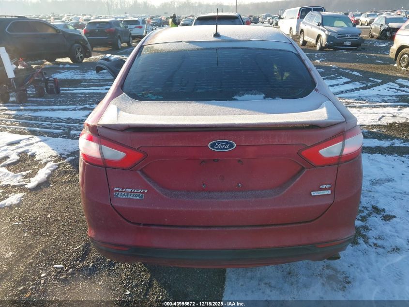 2013 Ford Fusion Se VIN: 3FA6P0HRXDR309074 Lot: 43955672