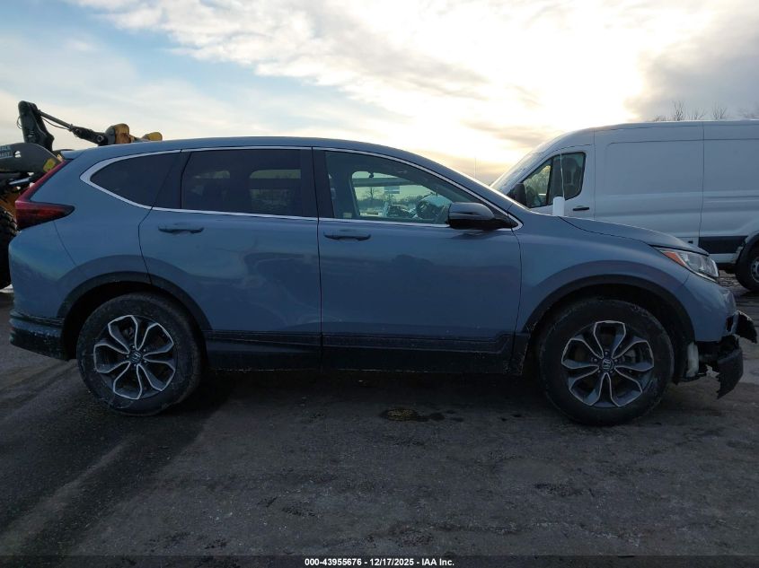 2022 Honda Cr-V Awd Ex VIN: 5J6RW2H53NA017159 Lot: 43955676
