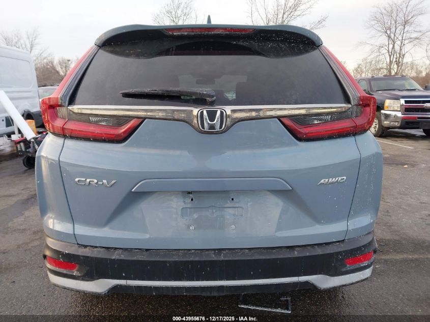 2022 Honda Cr-V Awd Ex VIN: 5J6RW2H53NA017159 Lot: 43955676