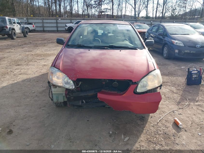 2006 Toyota Corolla Ce VIN: 2T1BR32E56C626036 Lot: 43955678