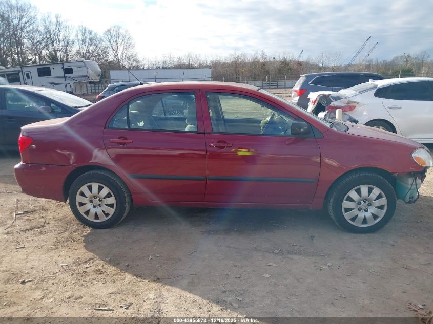 2006 Toyota Corolla Ce VIN: 2T1BR32E56C626036 Lot: 43955678