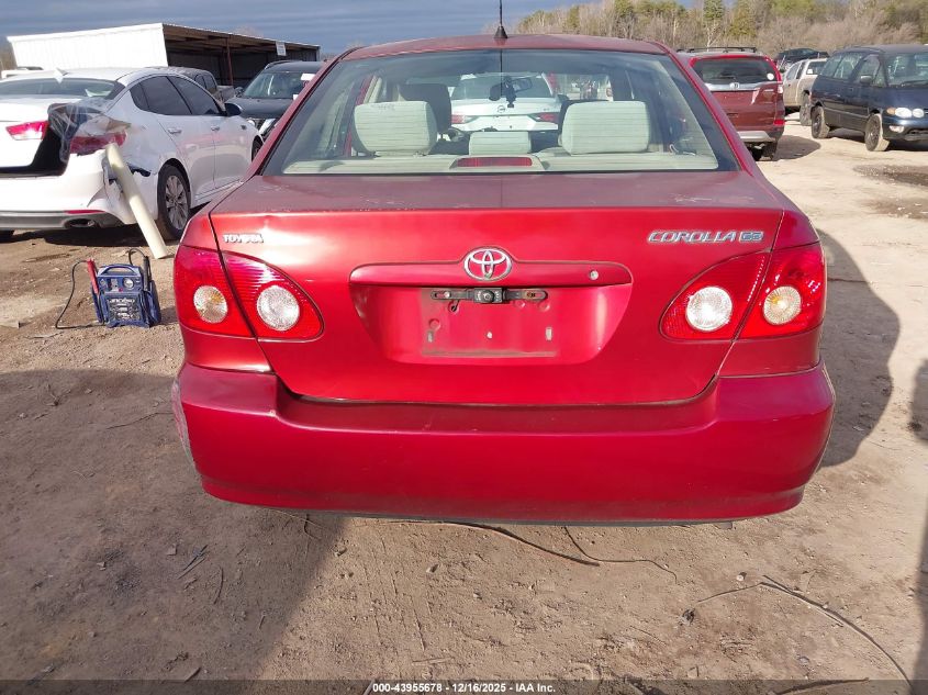 2006 Toyota Corolla Ce VIN: 2T1BR32E56C626036 Lot: 43955678