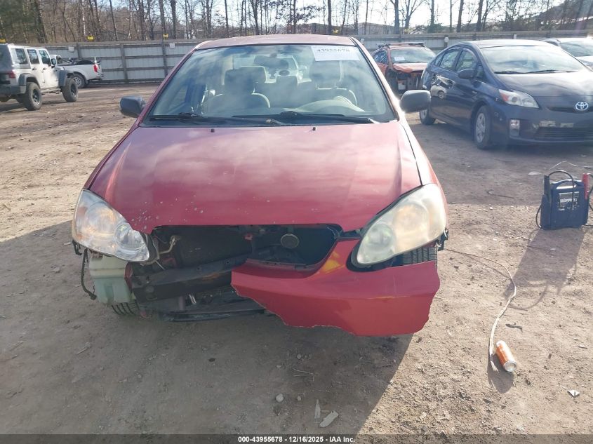 2006 Toyota Corolla Ce VIN: 2T1BR32E56C626036 Lot: 43955678