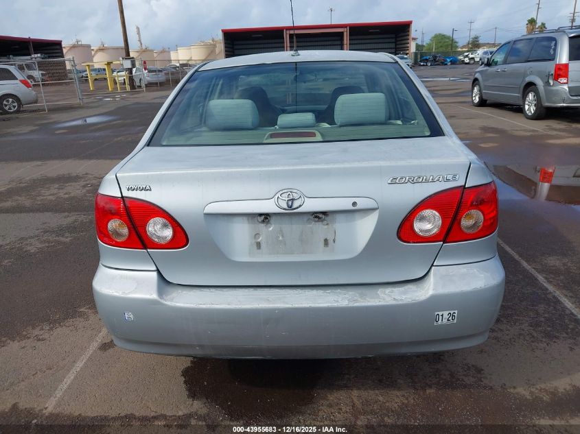 2006 Toyota Corolla Le VIN: 1NXBR32E26Z663656 Lot: 43955683