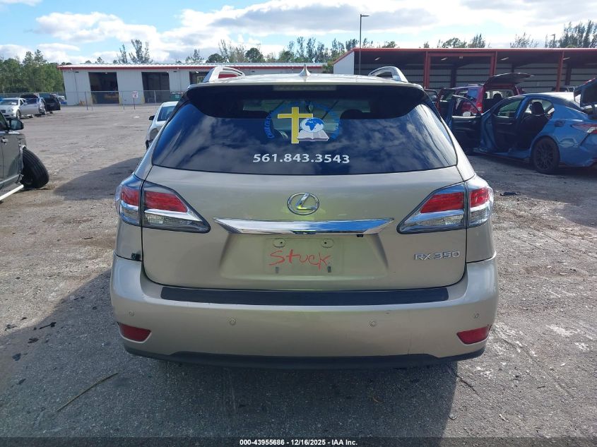 2015 Lexus Rx 350 VIN: 2T2BK1BA3FC264337 Lot: 43955686