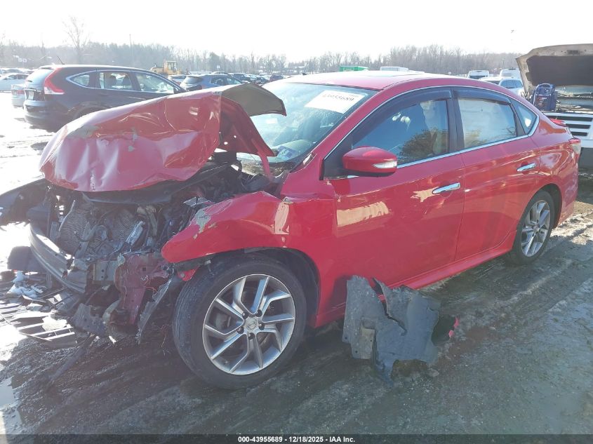 2015 Nissan Sentra Sr VIN: 3N1AB7AP7FY219347 Lot: 43955689