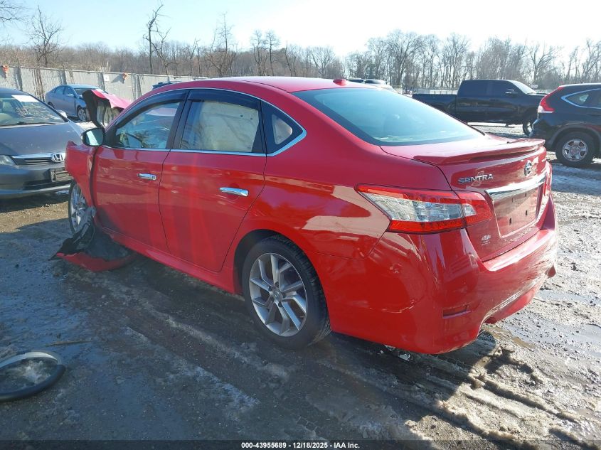 2015 Nissan Sentra Sr VIN: 3N1AB7AP7FY219347 Lot: 43955689