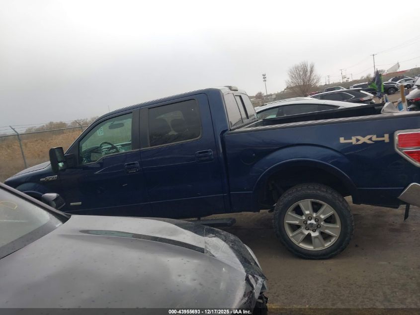 2012 Ford F-150 Lariat VIN: 1FTFW1ET1CKD79598 Lot: 43955693