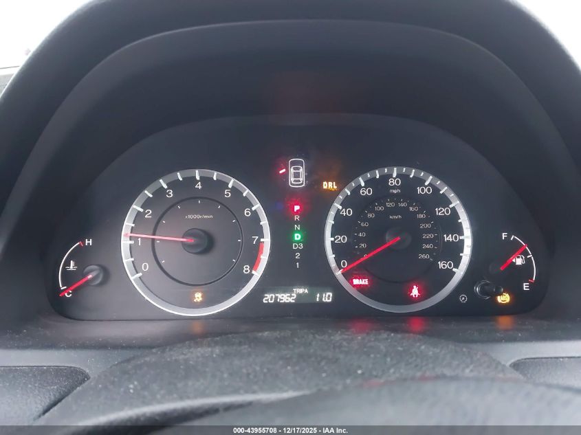 2012 Honda Accord 2.4 Ex VIN: 1HGCP2F78CA047480 Lot: 43955708