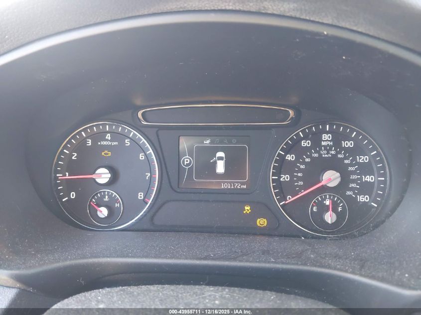 2016 Kia Sorento 2.4L Lx VIN: 5XYPG4A39GG134570 Lot: 43955711