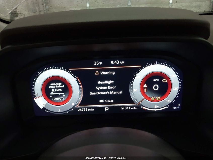 2023 Nissan Rogue Platinum Intelligent Awd VIN: JN8BT3DD9PW313252 Lot: 43955714