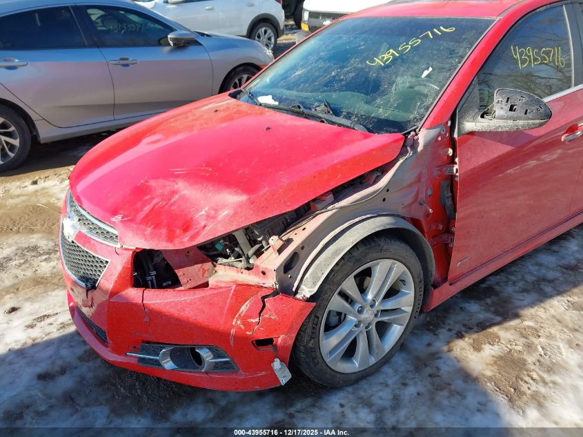2012 Chevrolet Cruze Ltz VIN: 1G1PH5SC2C7387683 Lot: 43955716