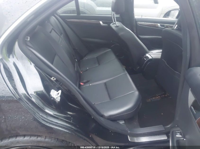 2012 Mercedes-Benz C 250 Sport VIN: WDDGF4HB0CR202501 Lot: 43955718