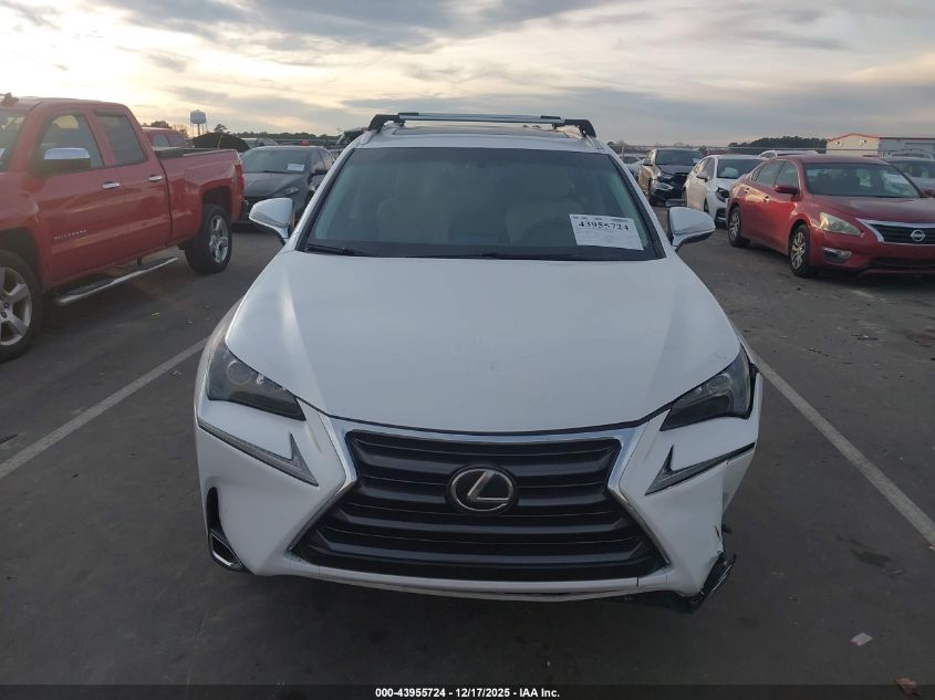 2016 Lexus Nx 200T VIN: JTJYARBZ0G2049677 Lot: 43955724
