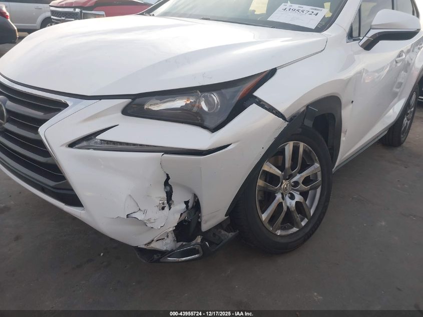 2016 Lexus Nx 200T VIN: JTJYARBZ0G2049677 Lot: 43955724