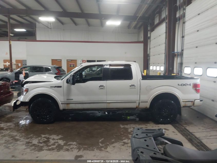 2013 Ford F-150 Platinum VIN: 1FTFW1ET8DFA76439 Lot: 43955725