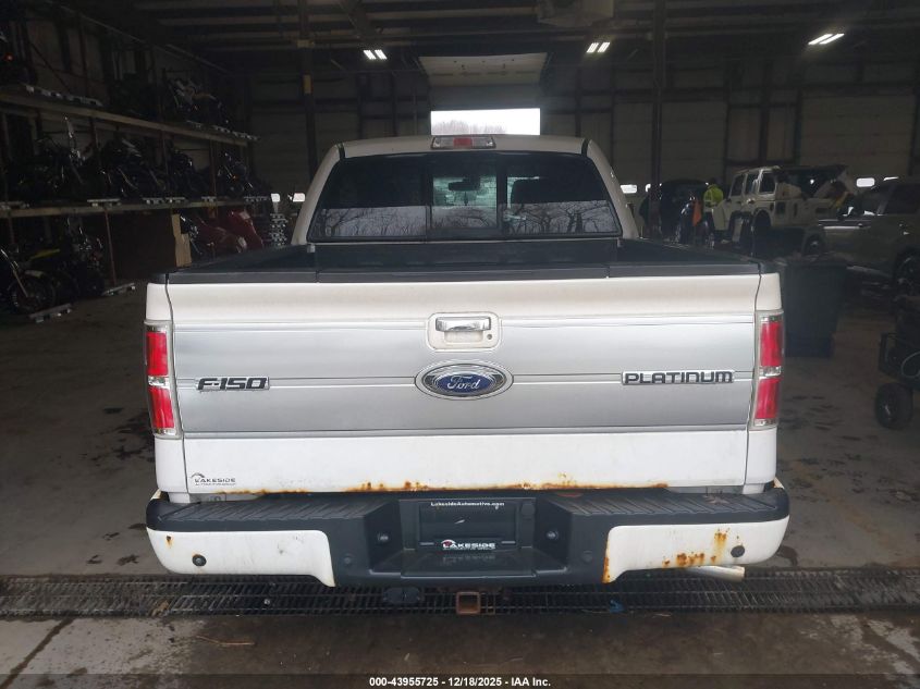 2013 Ford F-150 Platinum VIN: 1FTFW1ET8DFA76439 Lot: 43955725