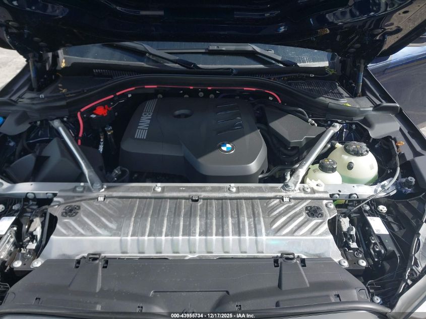 2026 BMW X3 30 xDrive VIN: 5UX53GP0XT9197897 Lot: 43955734