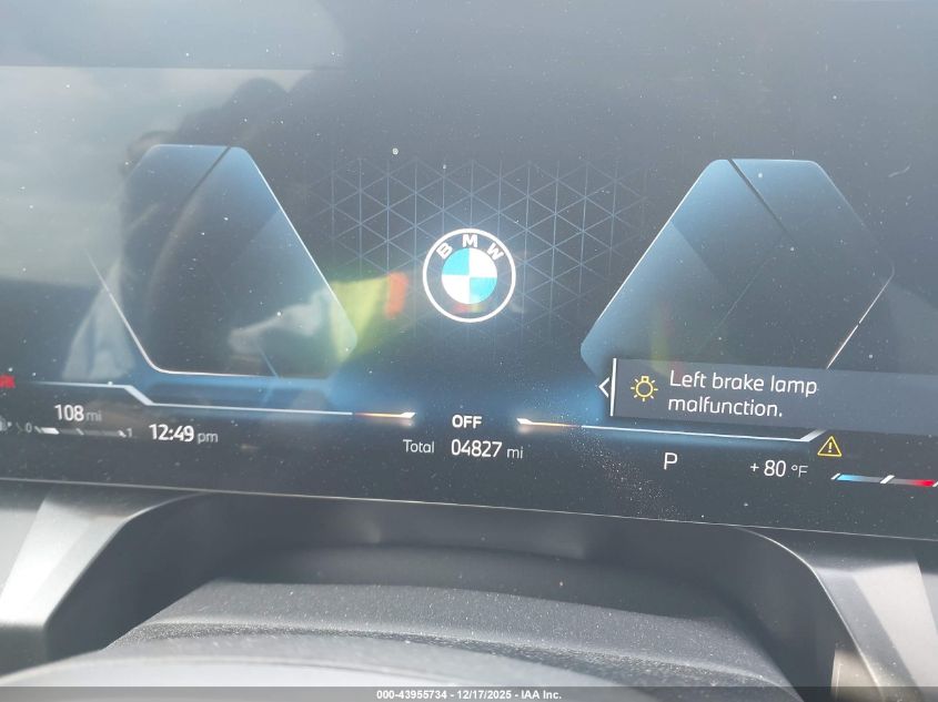 2026 BMW X3 30 xDrive VIN: 5UX53GP0XT9197897 Lot: 43955734