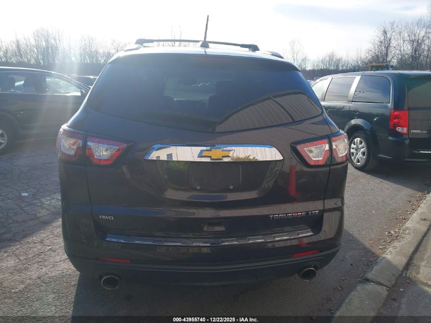 2016 Chevrolet Traverse Ltz VIN: 1GNKVJKD4GJ190624 Lot: 43955740