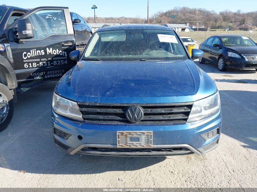 2018 Volkswagen Tiguan 2.0T S VIN: 3VV0B7AX4JM085262 Lot: 43955746