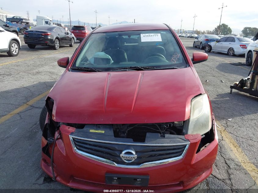 2012 Nissan Sentra 2.0 S VIN: 3N1AB6AP7CL720032 Lot: 43955777